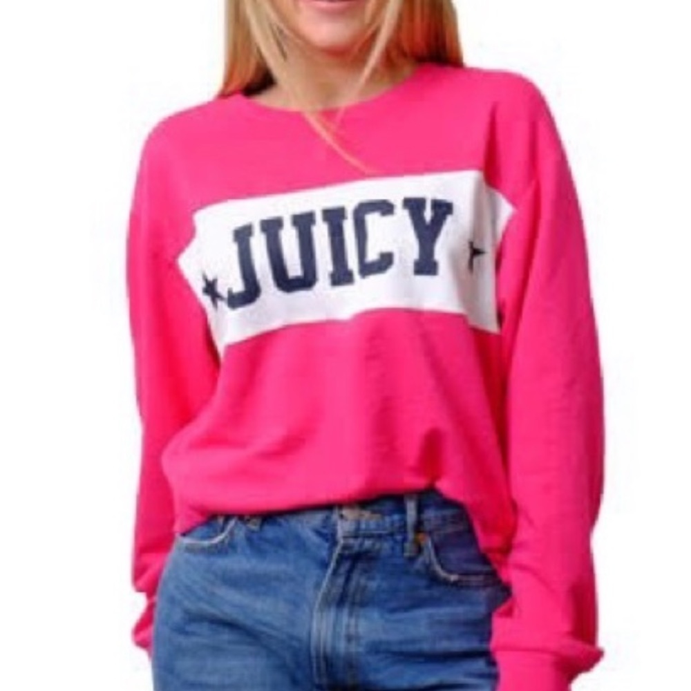 Pink Juicy couture pullover